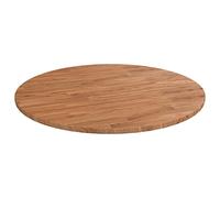 Juroupi Piano Tavolo Rotondo Marrone Chiaro Ø90x1,5 cm Rovere Trattato,Piano Tavolo Moderno,Piano per Tavolo,Ideale per Scrivania/Pranzo/Caffè/Cucina-342964