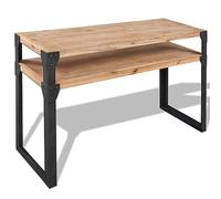 Juroupi Tavolo Consolle in Legno Massello di Acacia 120x40x85 cm,Tavolo Consolle,Tavolo Consolle Ingresso,Tavolo da Consolle Soggiorno Moderno-243915