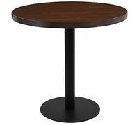 Juroupi Tavolo da Bistrot Marrone Scuro 80 cm in MDF,Tavolo da Bistrot,Tavolo da Giardino,Tavolo Bistrot Moderne-286425