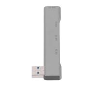 JUROUPI USB HUB DOCK 4 PORTS USB3.0 2.0 5 Gbps Plug e Riproduci in Lega di Docking OTG Funzione OTG per Periferiche per PC