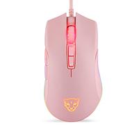 Juroupi V70 USB Wired Gaming Mouse RGB Mouse Ergonomic Design a 8 Ingenti Movimenti Regolabile Velocità Larga Compatibilità (#1)