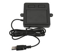 Juroupi Wired USB Touchpad Multifunzionale Ad Alta sensibilità 2 Pulsante Design Black Portatile Trackpad per Laptop Desktop Home Office