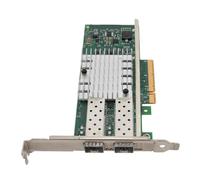 JUROUPI X520-DA2 10GB SFP+ Scheda di Rete PCIE Converged Dual SFP+ Porta PCIE X 8 Adattatore PCI Express Ethernet LAN per Server