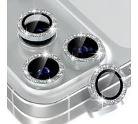 Jurqqer Protezione per obiettivo della fotocamera per iPhone 17 Pro Max / 17 Pro, resistente ai graffi, installazione in un solo passaggio, in lega di alluminio aeronautico e vetro zaffiro 9H, ultra