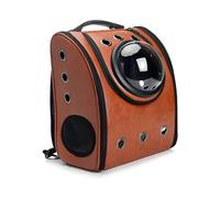 JUSCH Portable Travel Pet Carrier Backpack, Space Capsule Bubble Design, Waterproof Tote Backpack for Cats and Puppy, Airline Approved Pet Backpack C