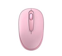 JUSHZ Mouse Wireless Silenzioso Ergonomico Senza Fili Design Ergonomico Leggero Portatile Scorrimento A 4 Vie Silenzioso Touch Scroll Mouse Ottico 2,4 GHz Mini Portatile Plug-and-play (pink)