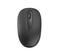 JUSHZ Mouse Wireless Silenzioso Ergonomico Senza Fili Design Ergonomico Leggero Portatile Scorrimento A 4 Vie Silenzioso Touch Scroll Mouse Ottico 2,4 GHz Mini Portatile Plug-and-play (Black)