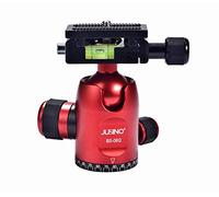 JUSINO BS-08Q - Testa sferica in alluminio, colore: Rosso