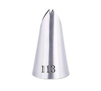 JUSKAQZYI 113 Bocchetta for Decorare la Superficie della Neve in Acciaio Inossidabile, Grande Bocchetta a Goccia, Forniture for Decorare glassa, glassa, Utensili da Forno