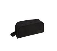 JUSKAQZYI astuccio scuola Astuccio portapenne di grande capacità, organizer semplice, cancelleria estetica, cosmetici for adolescenti, articoli essenziali for l'ufficio universitario grande(Svart)