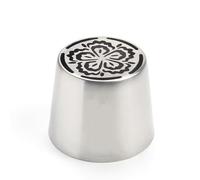 JUSKAQZYI beccucci 1 Pezzo di beccucci for glassa a Forma di Farfalla Russa Extra Large in Acciaio Inossidabile beccucci for Decorare Torte beccucci for glassa Floreale glassa