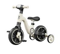 JUSKAQZYI bici per bambini Auto senza pedali for bambini dai 2 agli 8 anni, bicicletta for bambini, auto senza pedali o triciclo con musica monopattini(Svart)