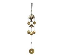 JUSKAQZYI Campane a Vento Campanelli eolici da Esterno, Albero della Fortuna, campanelli eolici, Decorazioni Natalizie, Decorazioni da Appendere for la casa, Giardino(Color B)