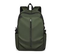 JUSKAQZYI sacchetto Zaino for laptop moderno e minimalista, resistente all'acqua, alla moda, for esterni, popolare borsa da viaggio, grande zaino multifunzionale rucksack(Groen)