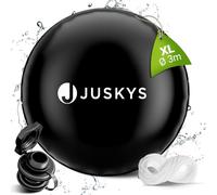 Juskys Copertura per piscina gonfiabile rotonda 3 m - Copertura per piscina, cuscino ad aria, cuscino invernale per piscina, copertura per gonfiaggio, svernamento, idromassaggio