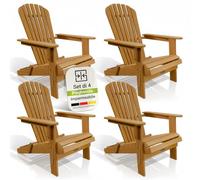 Juskys® Korfu lettino relax balcone terrazza resistente intemperie design compatto Set da 4