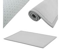 Juskys tappeto morbido e antiscivolo da 180x120 cm per gattonare, ideale per bambino, neonato, yoga - Grigio