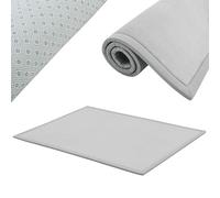 Juskys tappeto morbido e antiscivolo da 200x150 cm per gattonare, ideale per bambino, neonato, yoga - Grigio