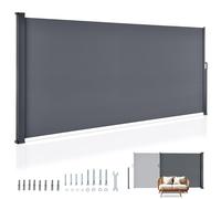 Juskys Tenda laterale Dubai 500 x 180 cm estensibile e coprente frangivista e