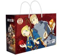 JUSONGKWCP 18 Delicious Dungeon Meshi Borsa Fortunata | Anime Figure Acrylic Stand, Adesivi, Braccialetto, Poster, Badge, Segnalibro | Delicious Dungeon Merch Box Set