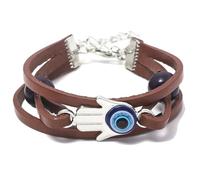 JUSONGKWCP The Last Us Dina Bracciale Marrone Vintage, Cosplay e Action Figure Accessori