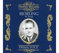 Jussi Björling Jussi Bjorling in Song (CD) Album