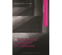 Jussi Haukioja Advances in Experimental Philosophy of Language (Tascabile)