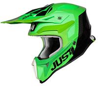 Just 1 Helmets Just1 J18 Pulsar Fluo Green-Titanium-Black M