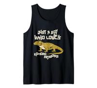 Just A Boy Who Loves Komodo Dragons Rettile Animali Regalo Canotta