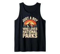 Just A Boy Who Loves National Parks Canotta