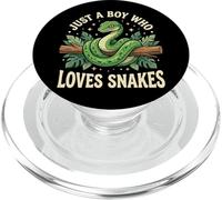 Just A Boy Who Loves Snakes Serpente Dal Naso A Porcino PopSockets PopGrip per MagSafe