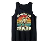 Just A Boy Who Loves Spinosaurus Canotta