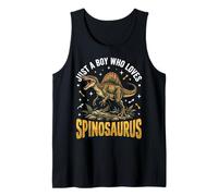 Just A Boy Who Loves Spinosaurus Canotta