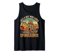 Just A Boy Who Loves Spinosaurus Canotta
