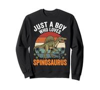 Just A Boy Who Loves Spinosaurus Felpa