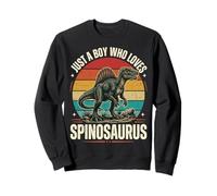 Just A Boy Who Loves Spinosaurus Felpa