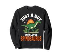 Just A Boy Who Loves Spinosaurus Felpa