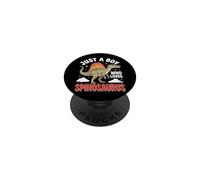 Just A Boy Who Loves Spinosaurus PopSockets PopGrip Adesivo