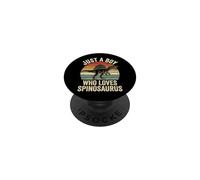 Just A Boy Who Loves Spinosaurus PopSockets PopGrip Adesivo