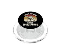 Just A Boy Who Loves Spinosaurus PopSockets PopGrip per MagSafe