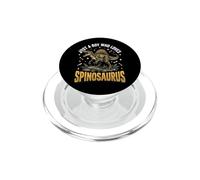 Just A Boy Who Loves Spinosaurus PopSockets PopGrip per MagSafe