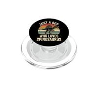 Just A Boy Who Loves Spinosaurus PopSockets PopGrip per MagSafe