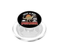 Just A Boy Who Loves Spinosaurus PopSockets PopGrip per MagSafe