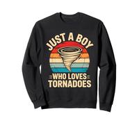 Just A Boy Who Loves Tornadoes Felpa