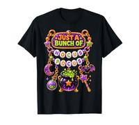Just A Bunch of Hocus Pocus Charms Strega Halloween Maglietta