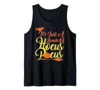 Just A Bunch of Hocus Pocus Halloween Fall Witch Pumpkin Canotta
