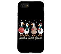 Just a Cold Goose Christmas Silly Season Uomini Donne Bambini Natale Custodia per iPhone SE (2020) / 7/8