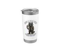 Just A Dad Who Always Came Back With The Milk Bicchiere termico in acciaio inox doppia parete