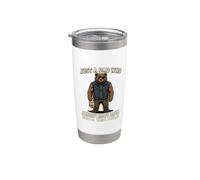 Just A Dad Who Always Came Back With The Milk Bicchiere termico in acciaio inox doppia parete