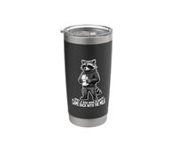 Just A Dad Who Always Came Back With The Milk Bicchiere termico in acciaio inox doppia parete